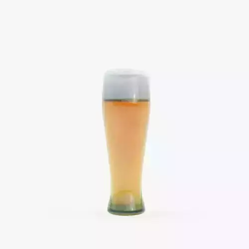 Beer glass 3D model