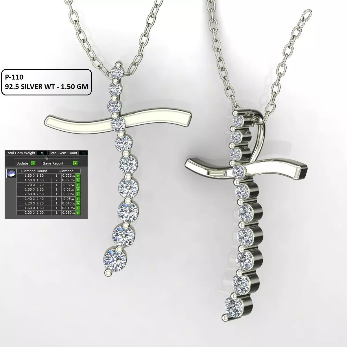 Holy Cross Pendant 3D print model