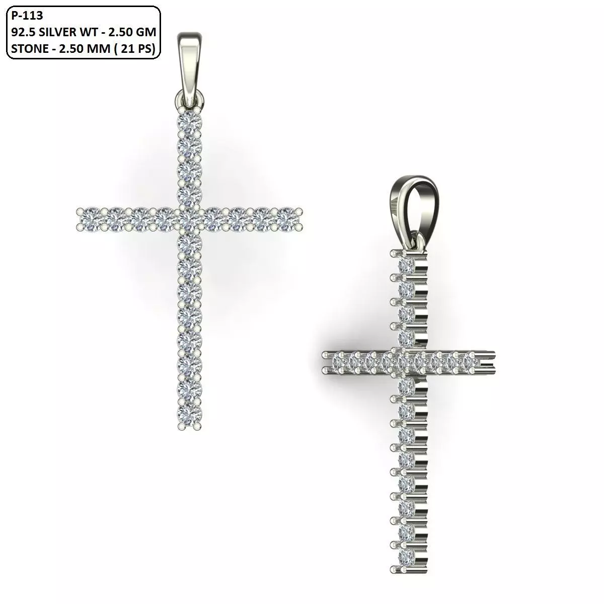 Holy Cross Pendant 3D print model
