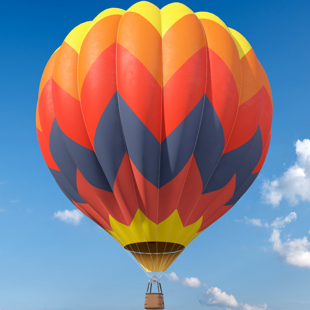 Air Balloon 3D model_10