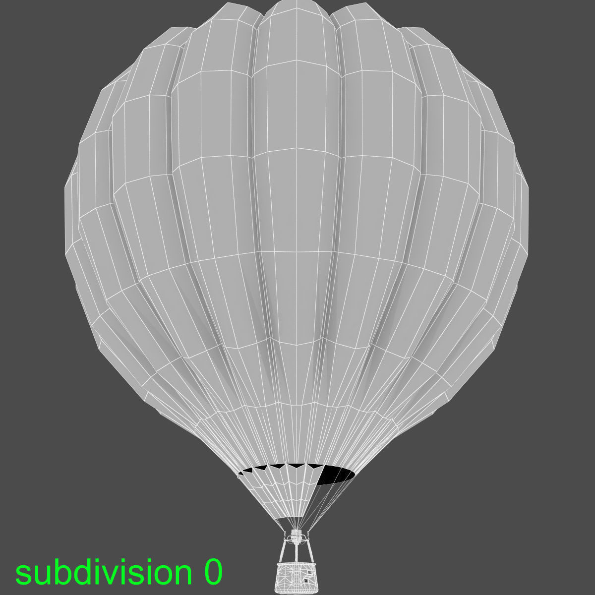 Air Balloon 3D model_14