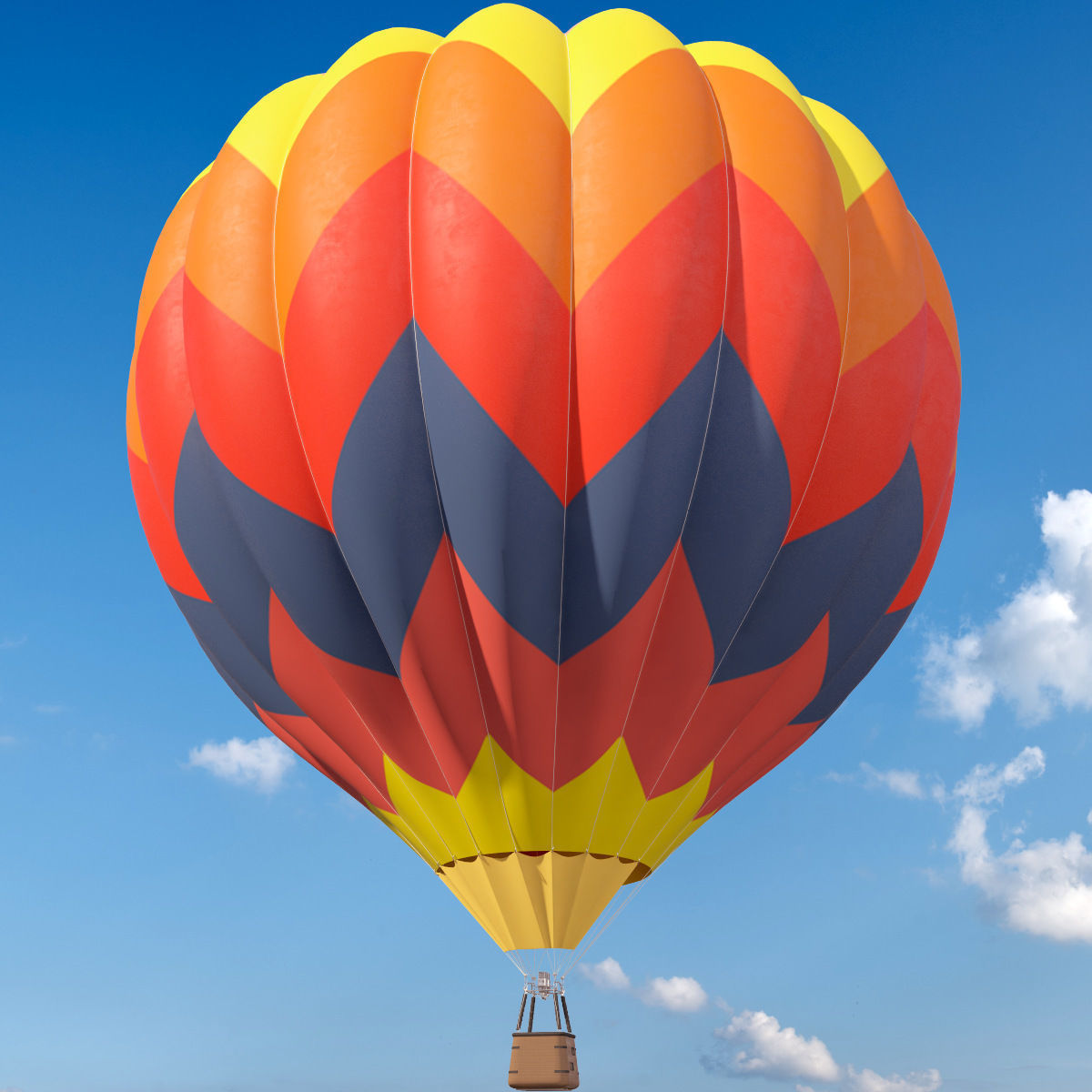 Air Balloon 3D model_8