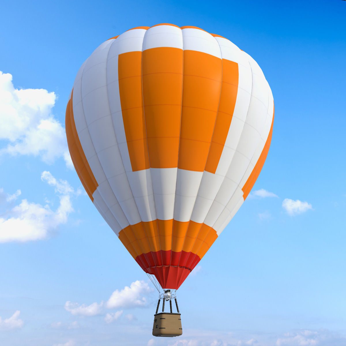 Air Balloon 55 3D model_8