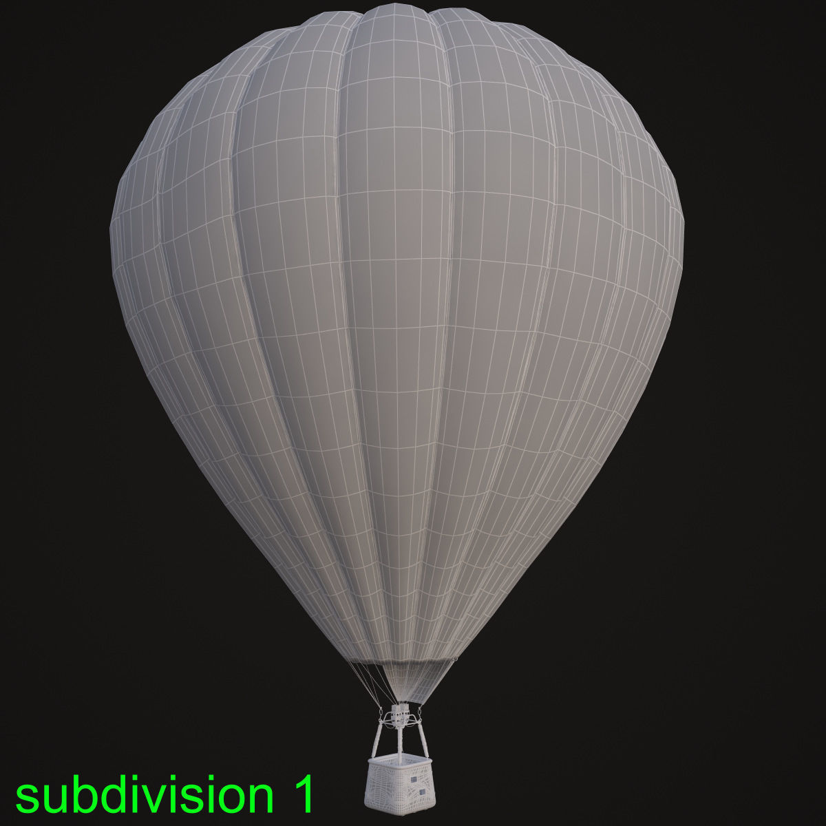 Air Balloon 55 3D model_14