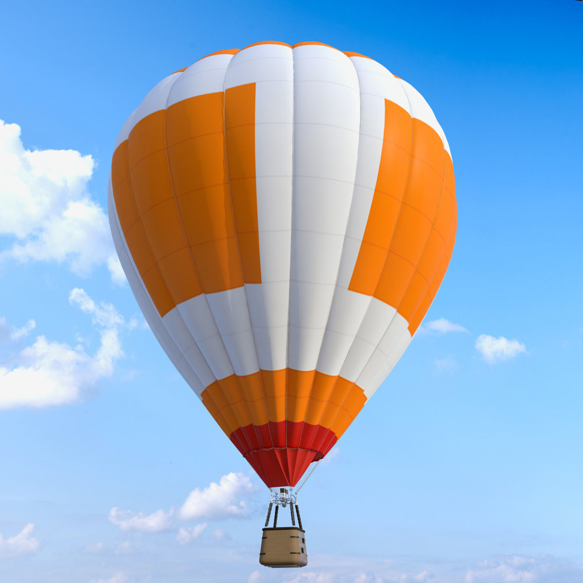 Air Balloon 55 3D model_9
