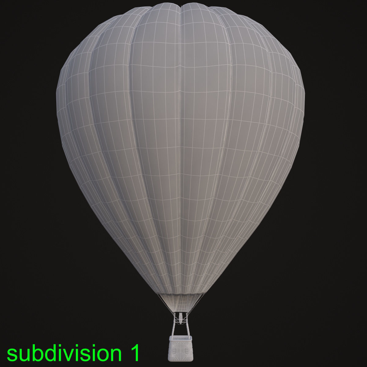 Air Balloon 55 3D model_13