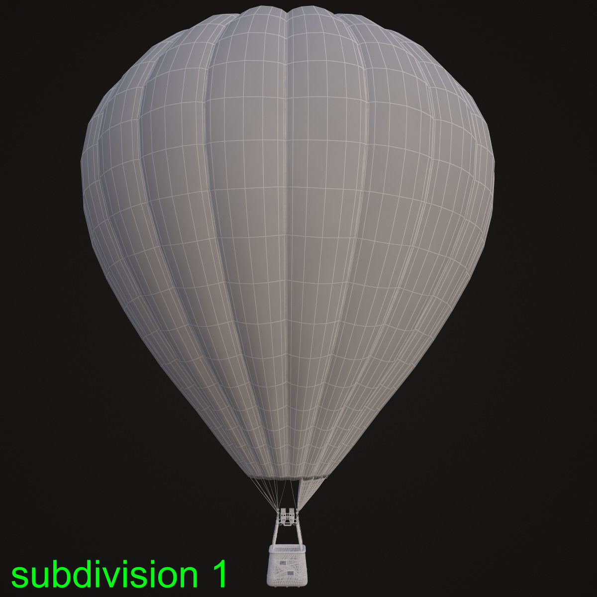 Air Balloon 55 3D model_12