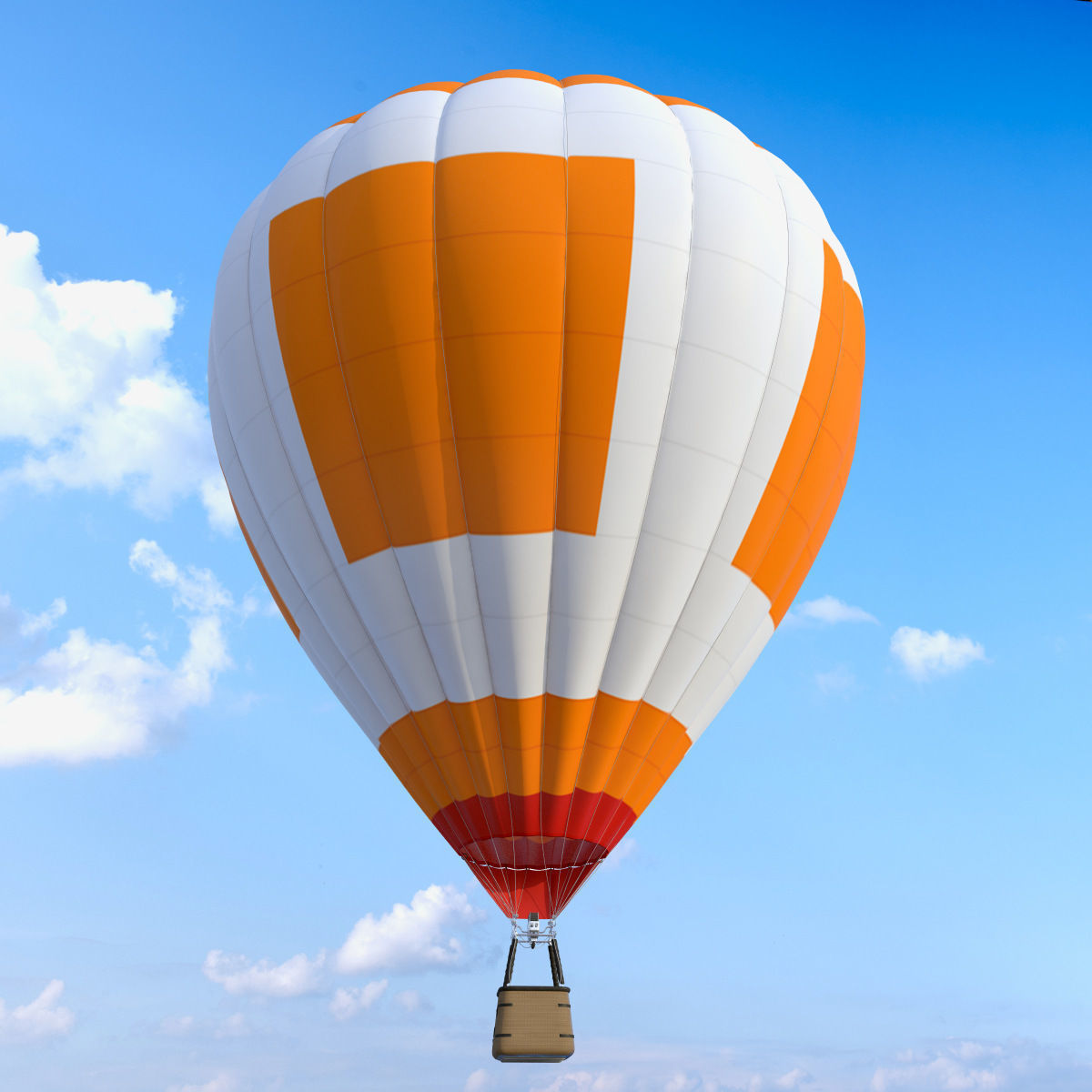 Air Balloon 55 3D model_10