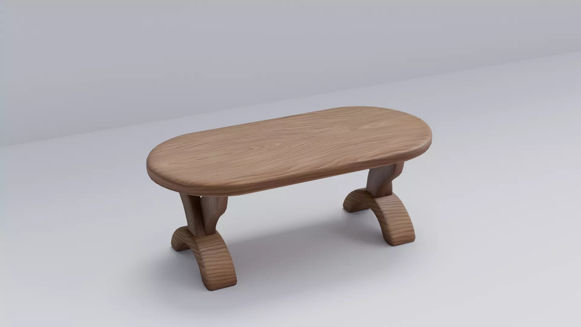Table Low-poly 3D model_3