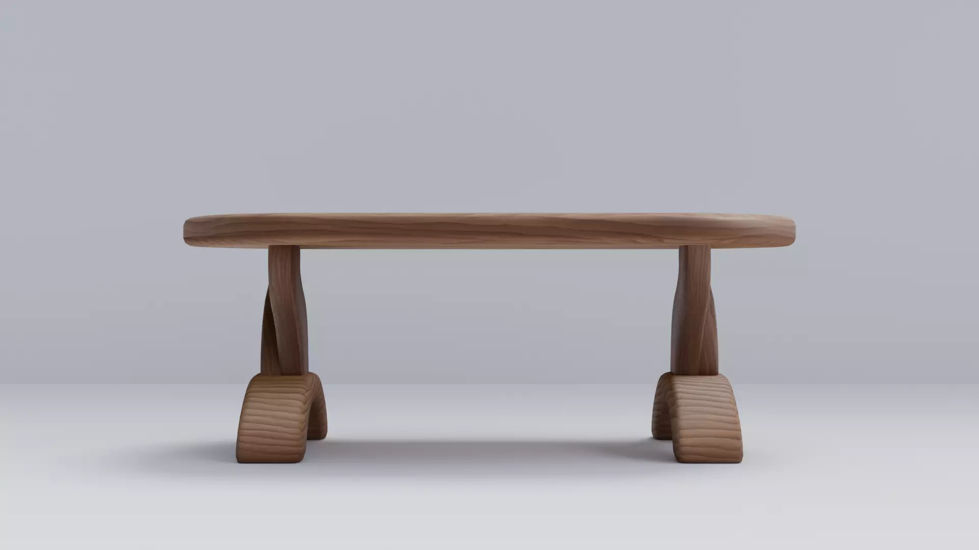 Table Low-poly 3D model_4