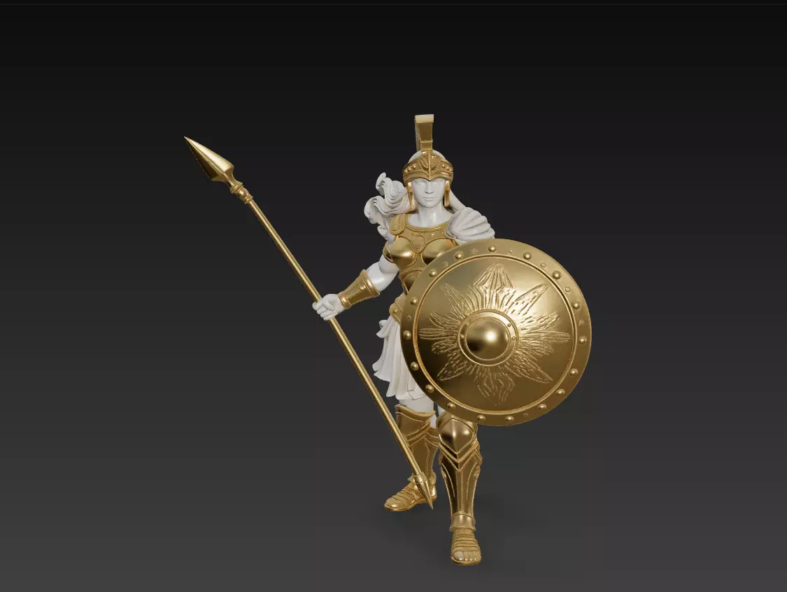 Divine Shieldmaidens - Mythic Warrior Sculpture Collection _14