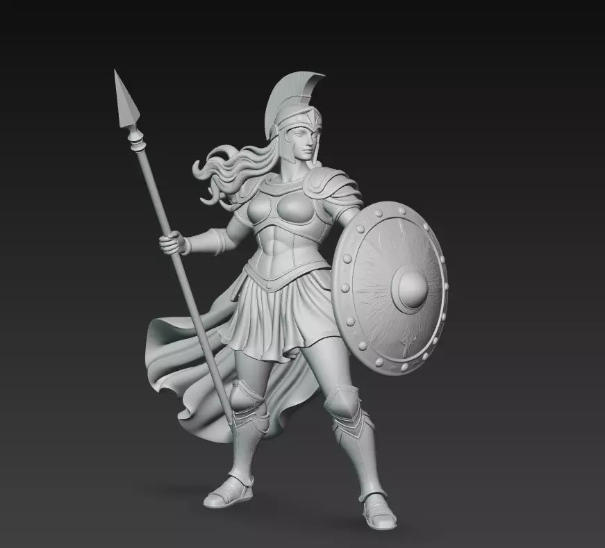 Divine Shieldmaidens - Mythic Warrior Sculpture Collection _19