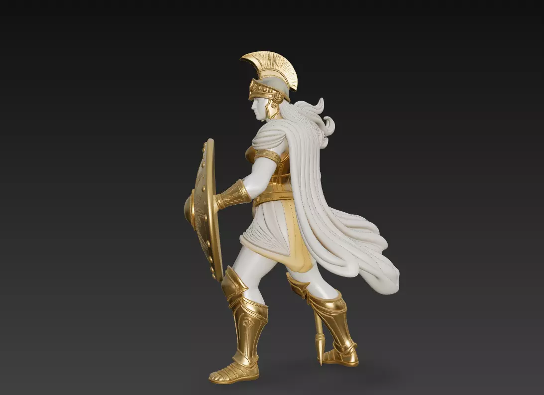 Divine Shieldmaidens - Mythic Warrior Sculpture Collection _16