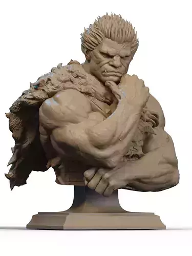 Zodd Bust 3D Print