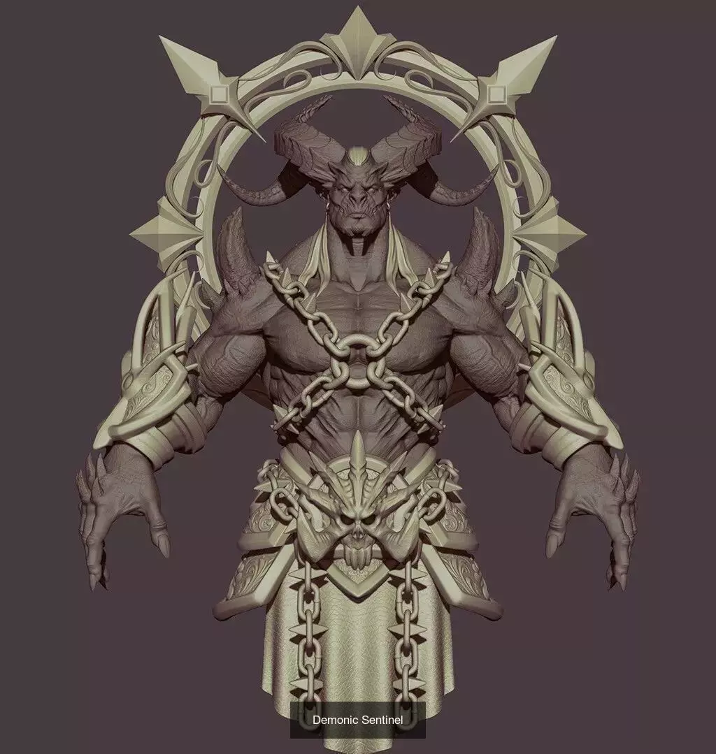 Monster Horde 3D Model Collection_12