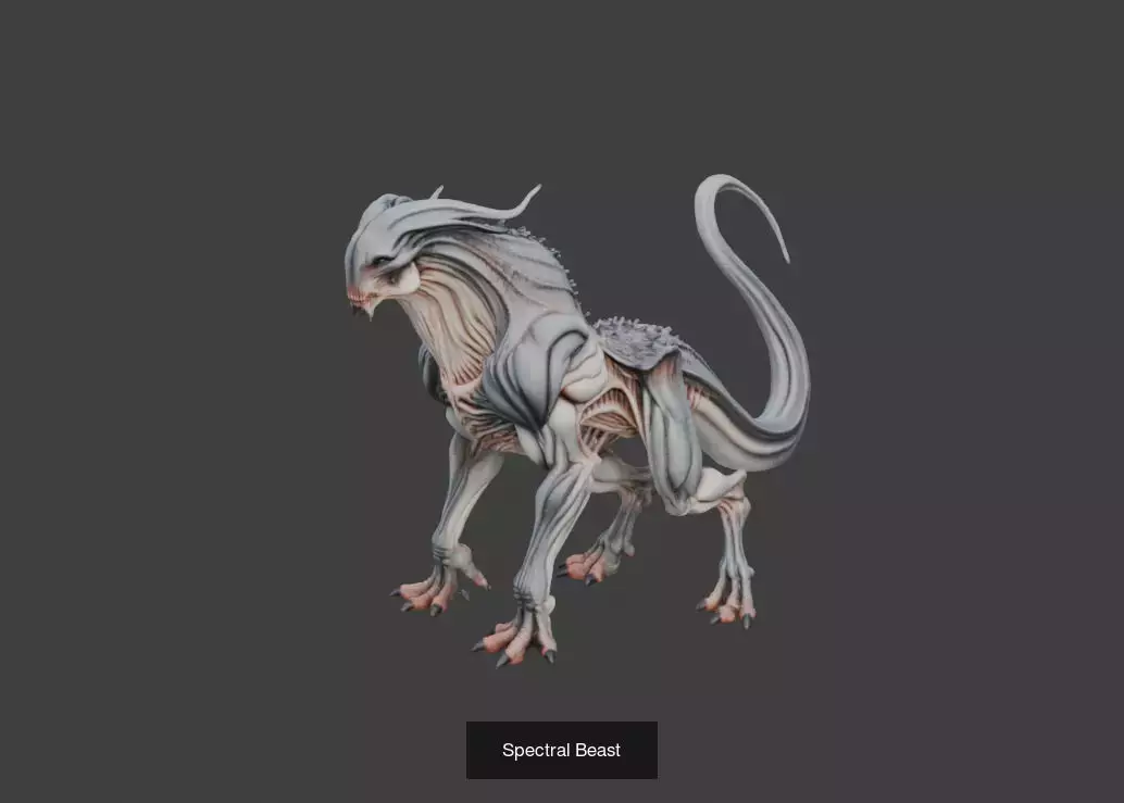 Monster Horde 3D Model Collection_10