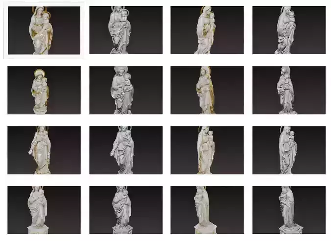 Sacred Madonna - Child - Holy Virgin Mary Sculpture Collection