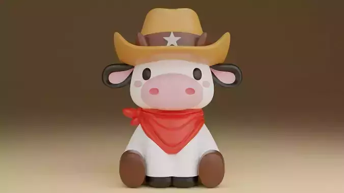 Cowboy cow 03