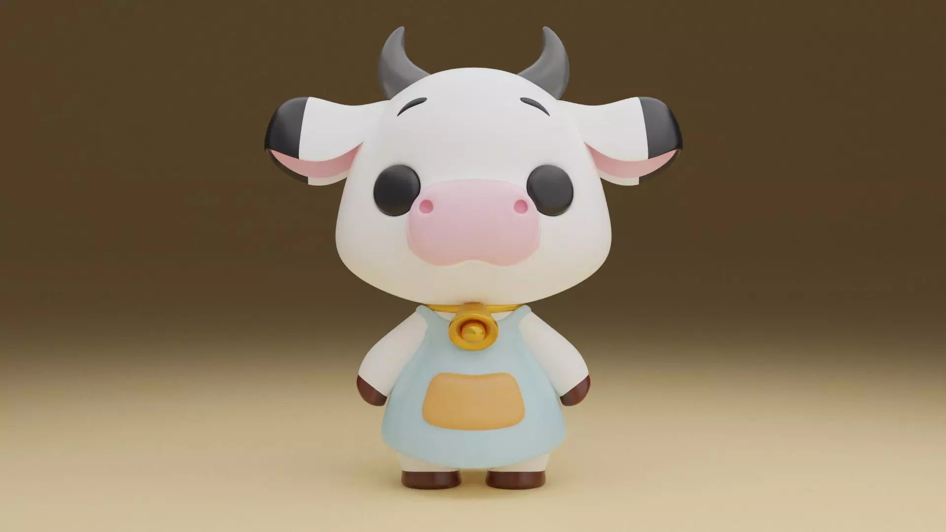 cow 02 3D print model_0