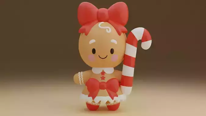 Christmas Gingerbread cookie 06