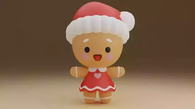 Christmas Gingerbread cookie 04