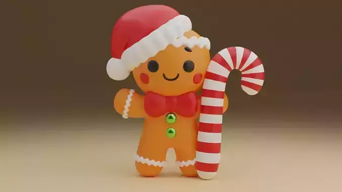 Christmas Gingerbread cookie 03