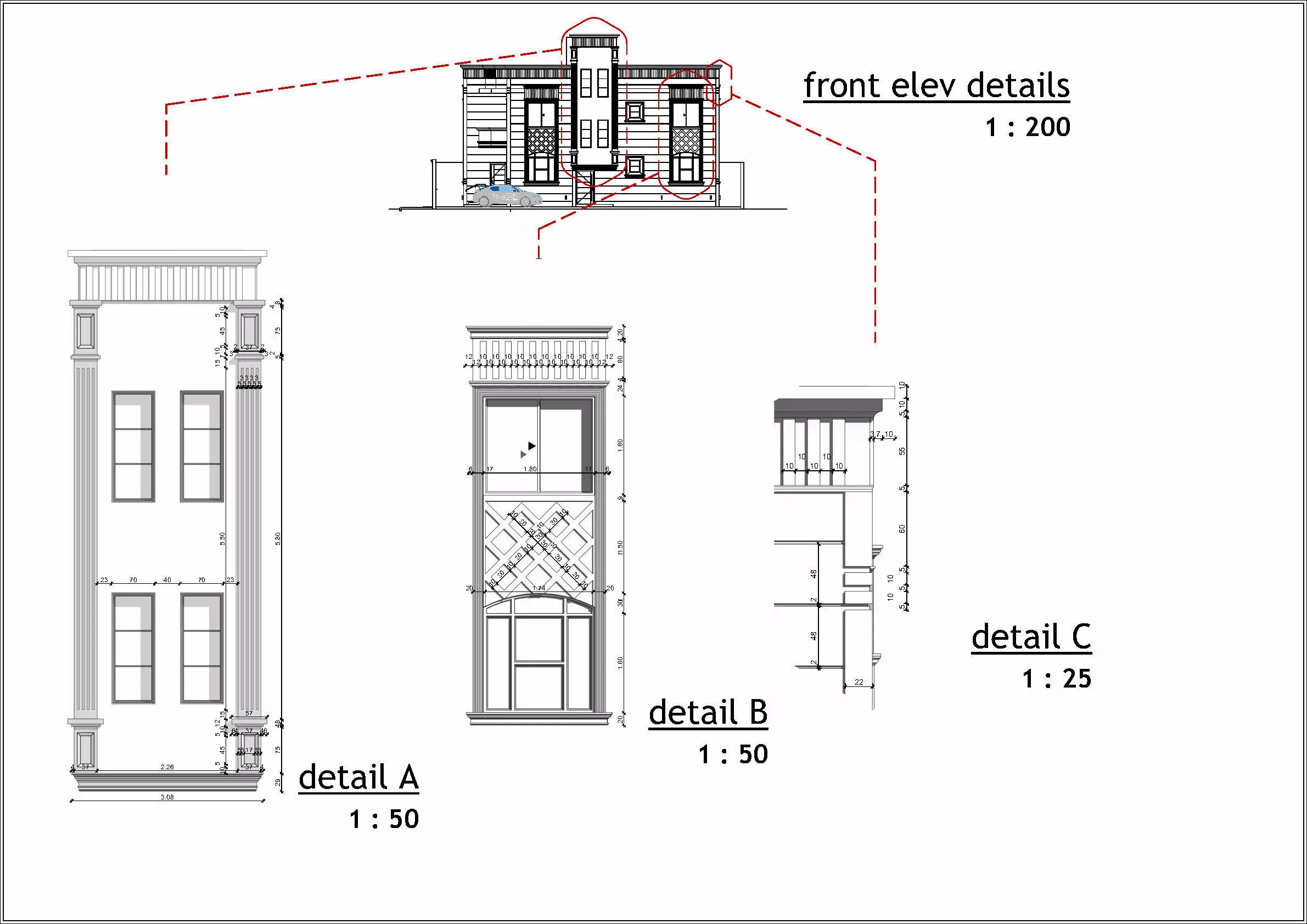 Luxury Neo Classical Villa I revit-D5-FBX-DWG-OBJ-STL-ACIS 3D model_4