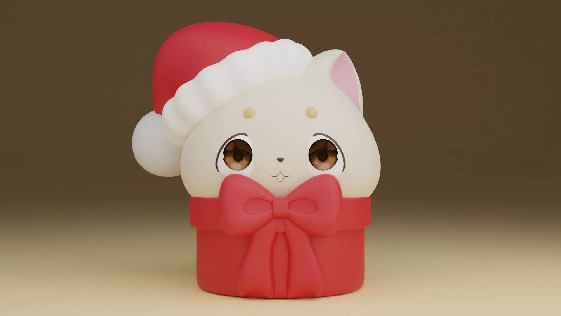 Christmas CAT 43 3D print model_0