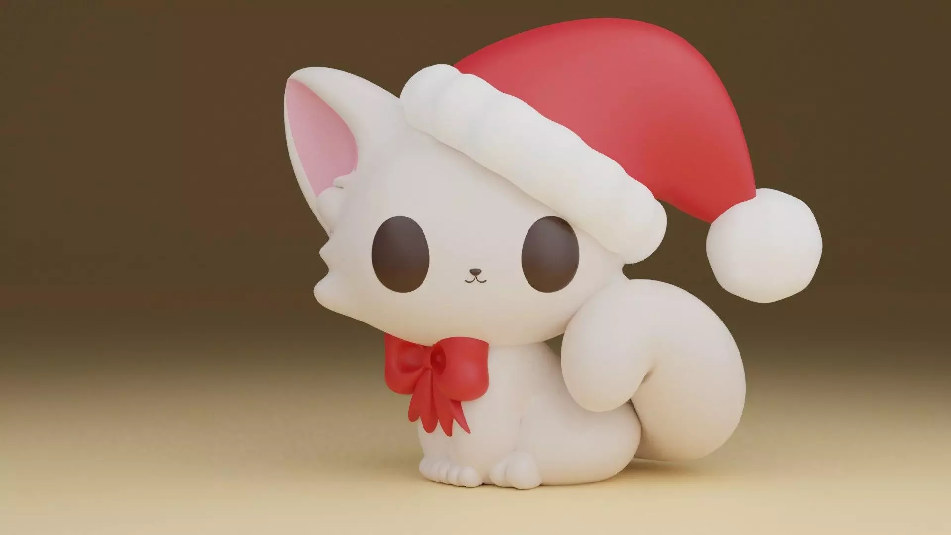 Christmas CAT 42 3D print model_0
