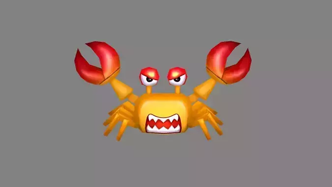 Cartoon Little Crab