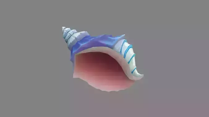Cartoon  conch shell