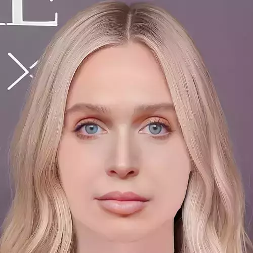 Alex Cooper Head - No Hair - Low poly head for game