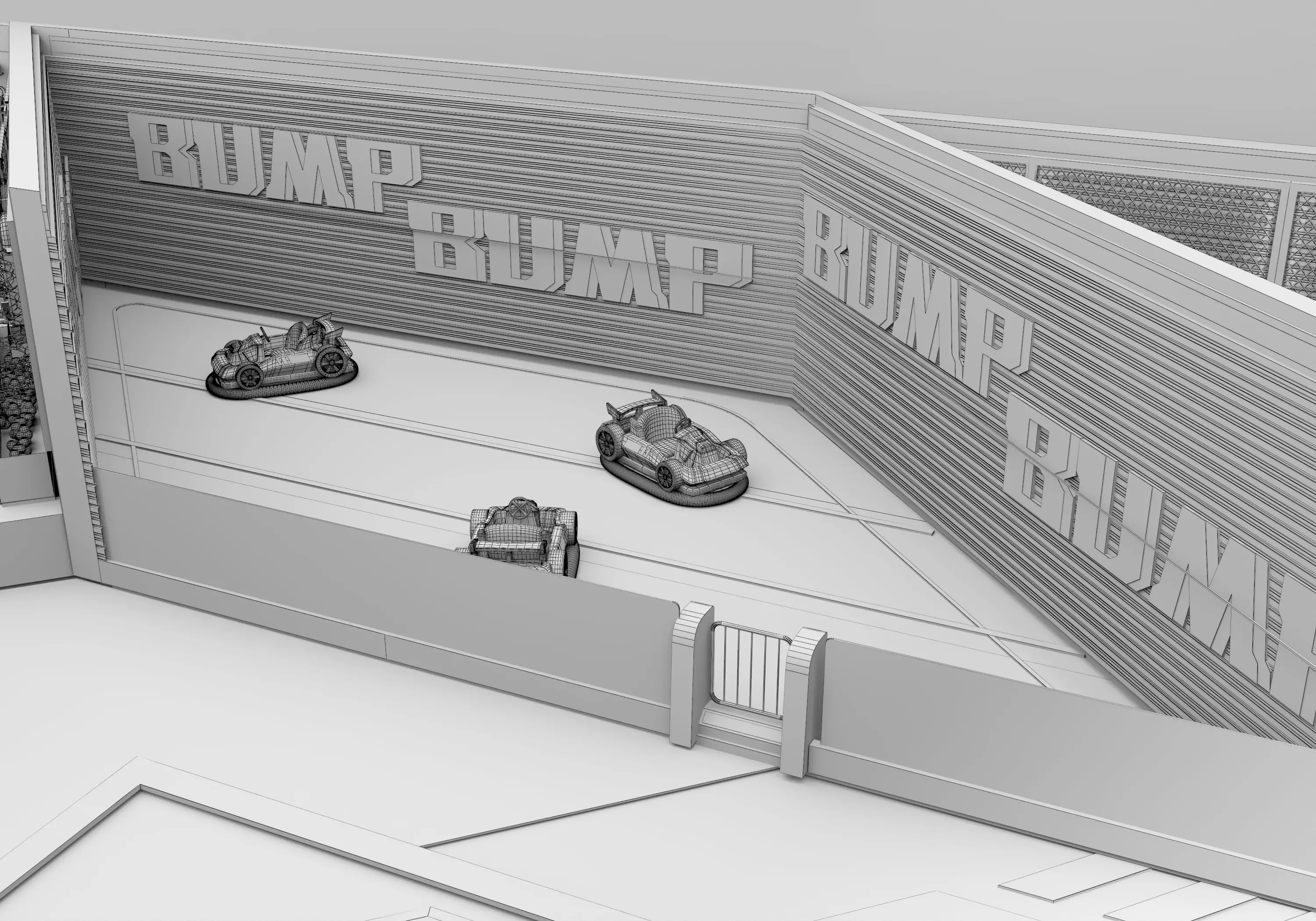 Children playground 02 Low-poly 3D model_24