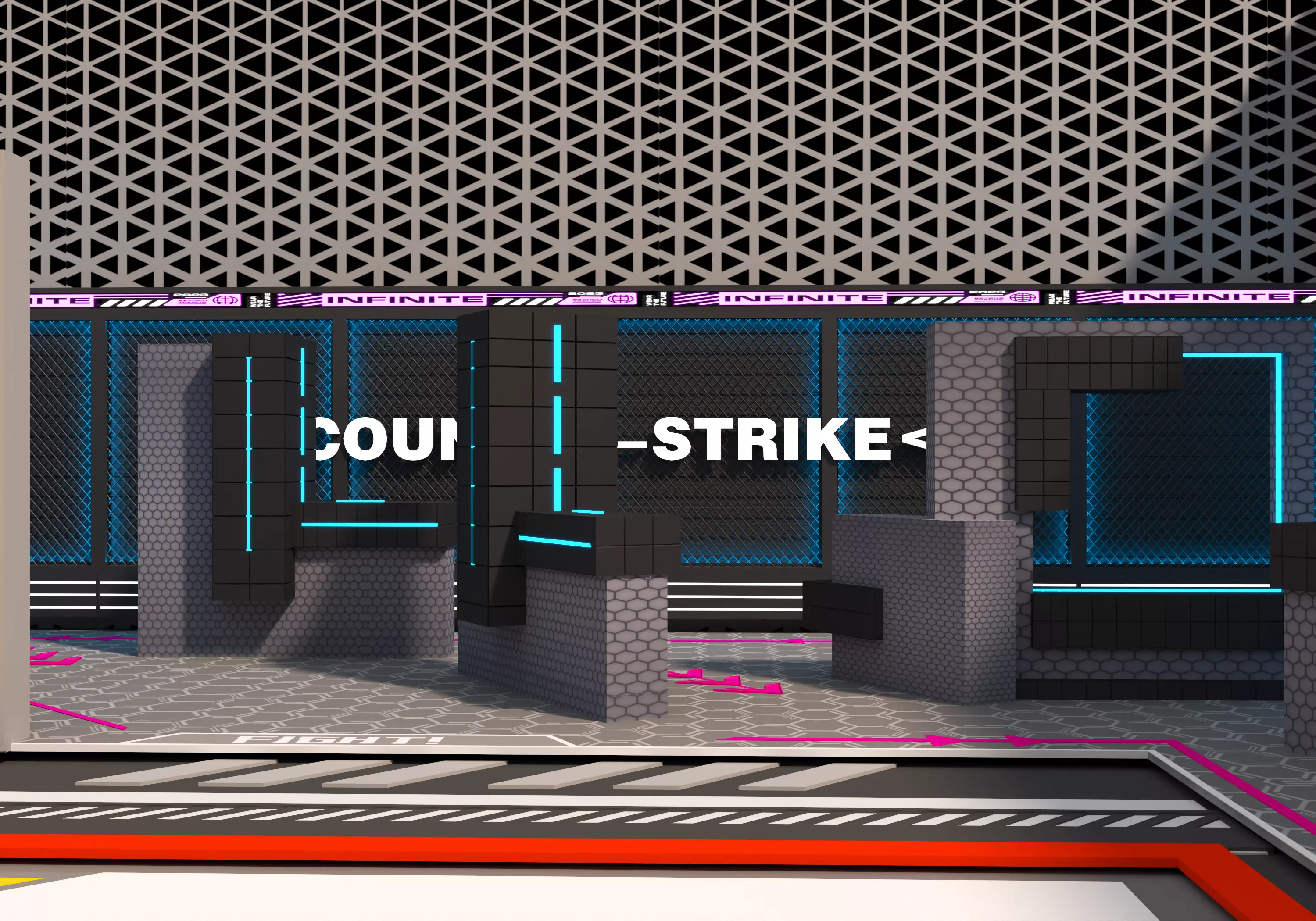 Children playground 02 Low-poly 3D model_16