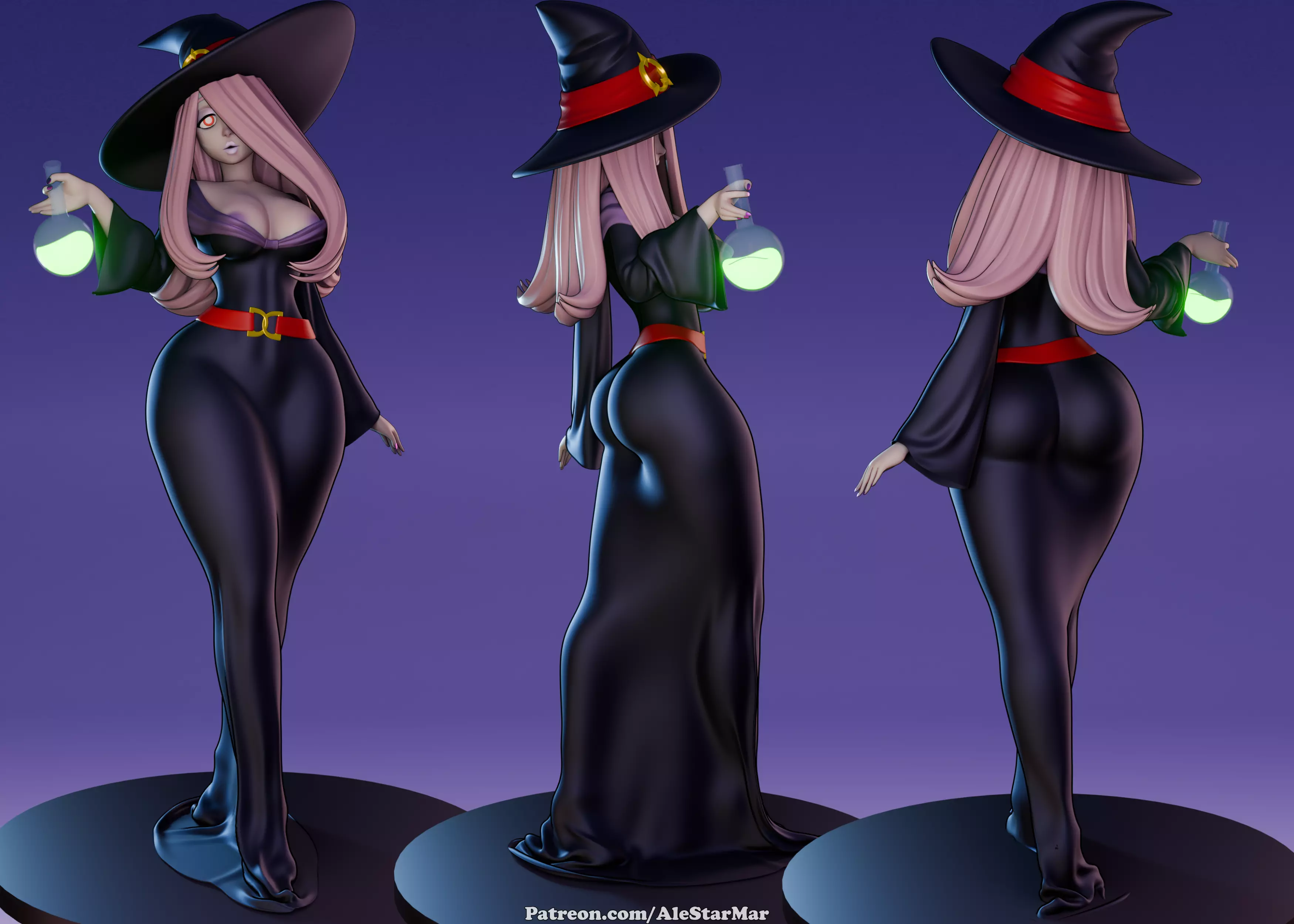 Sucy Manbavaran - Blender 3D Model 3D model_1