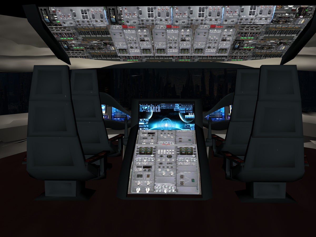 Gallactic Alliance Cargo Transport 3D model_7