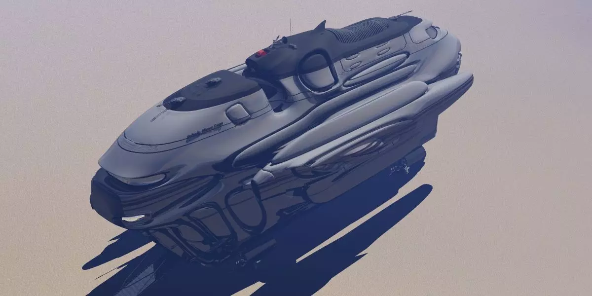 Gallactic Alliance Cargo Transport 3D model_0