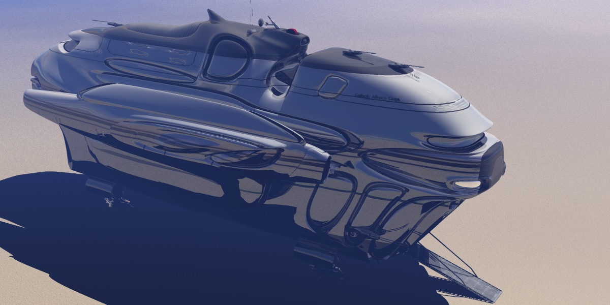 Gallactic Alliance Cargo Transport 3D model_2