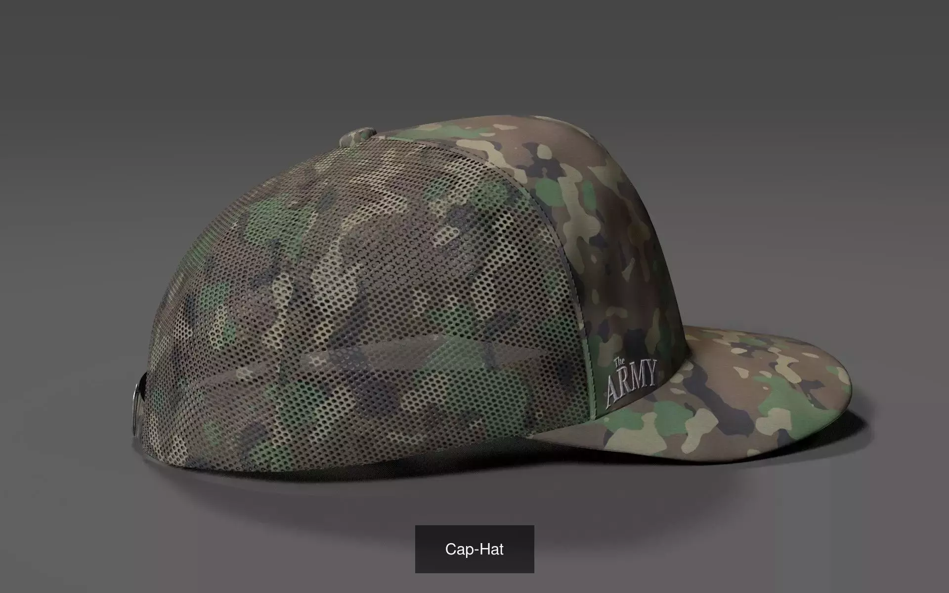 6 Realistic Game-ready cap collection _7
