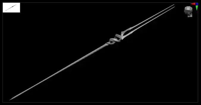 3D printed Spear of Longinus