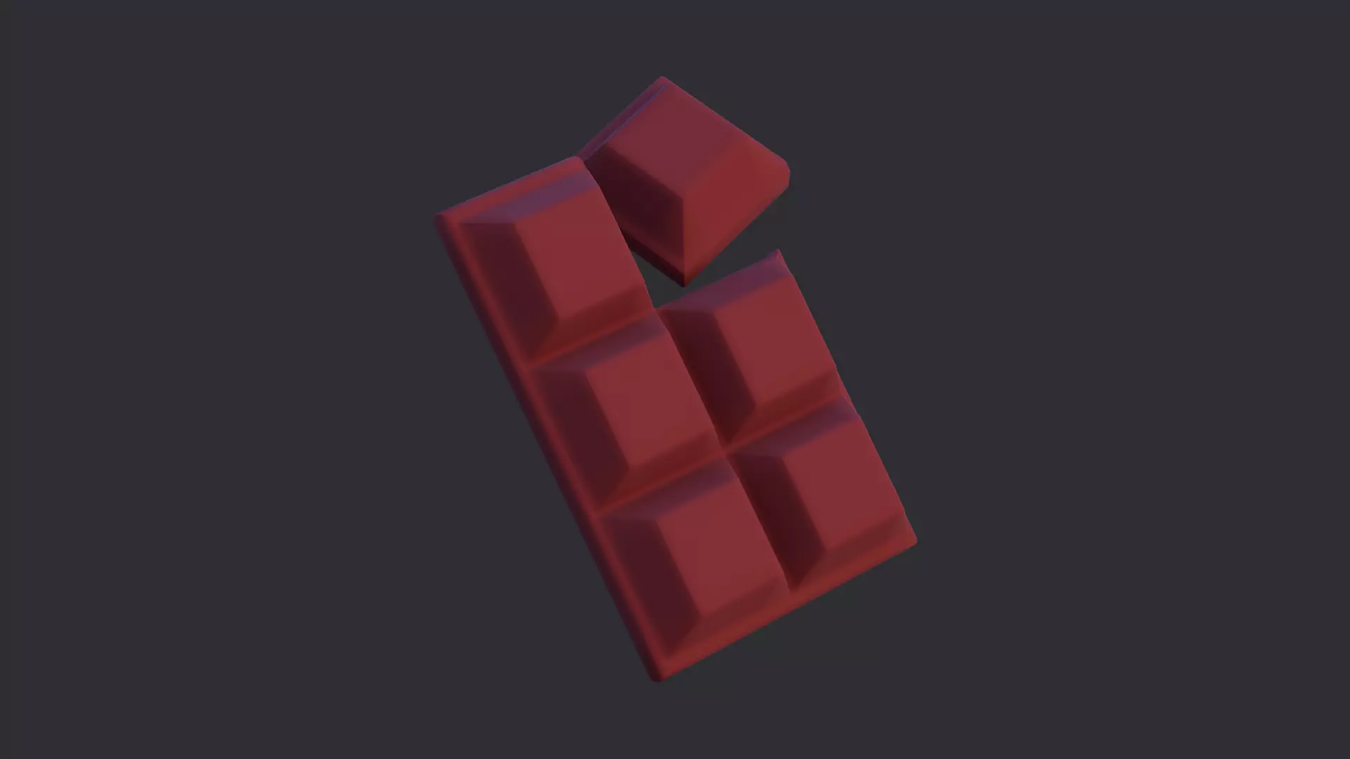 Low Poly Sweet Dessert Pack 3D model_6