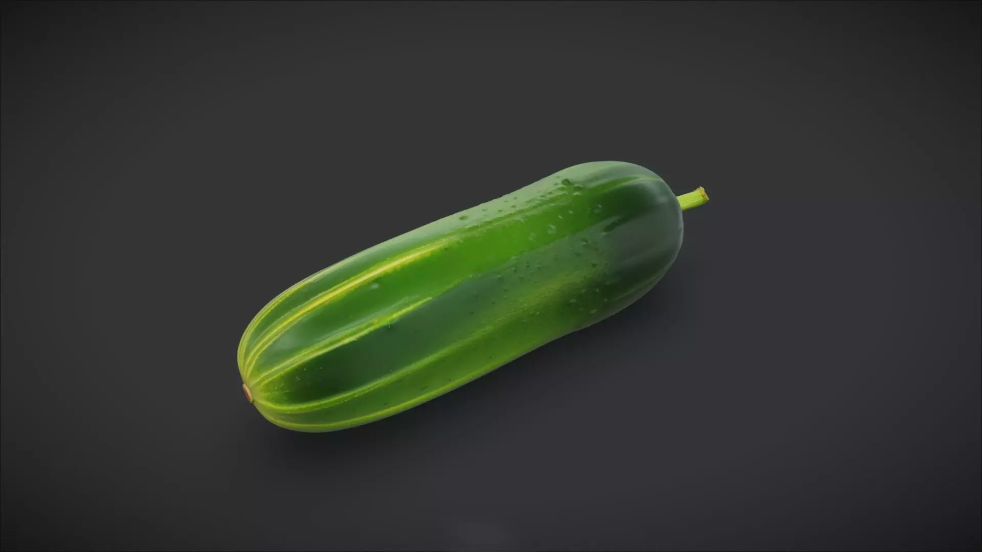 Cucumber 3D model_0