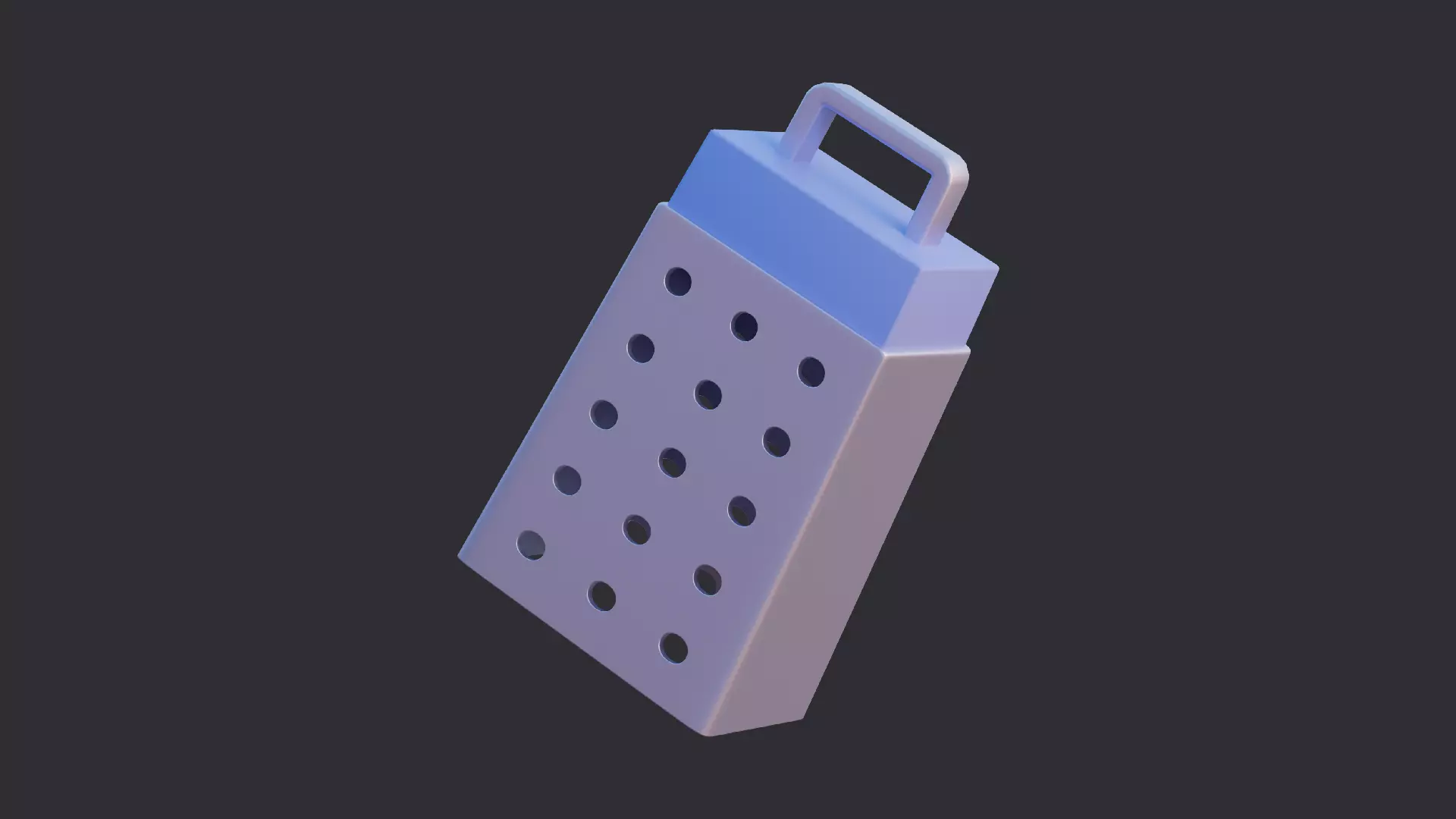 Low Poly Kitchen Tools Asset Pack 3D model_3