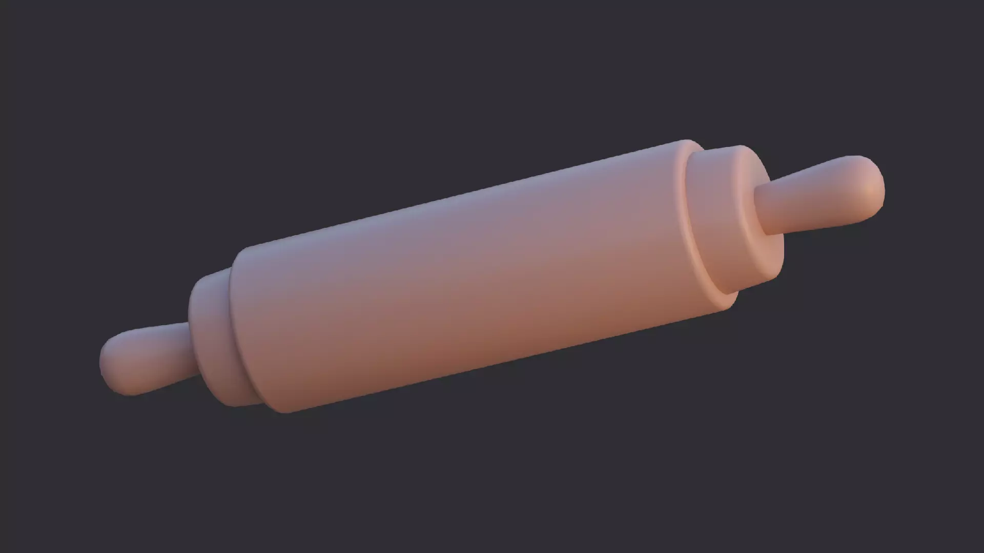 Low Poly Kitchen Tools Asset Pack 3D model_2