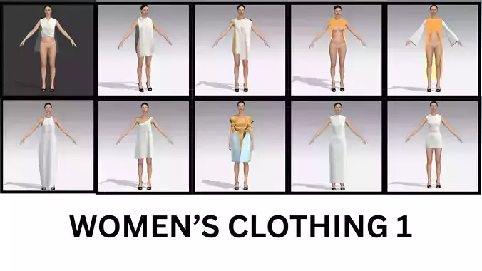 Basic Womenswear Collection - Pack of 35