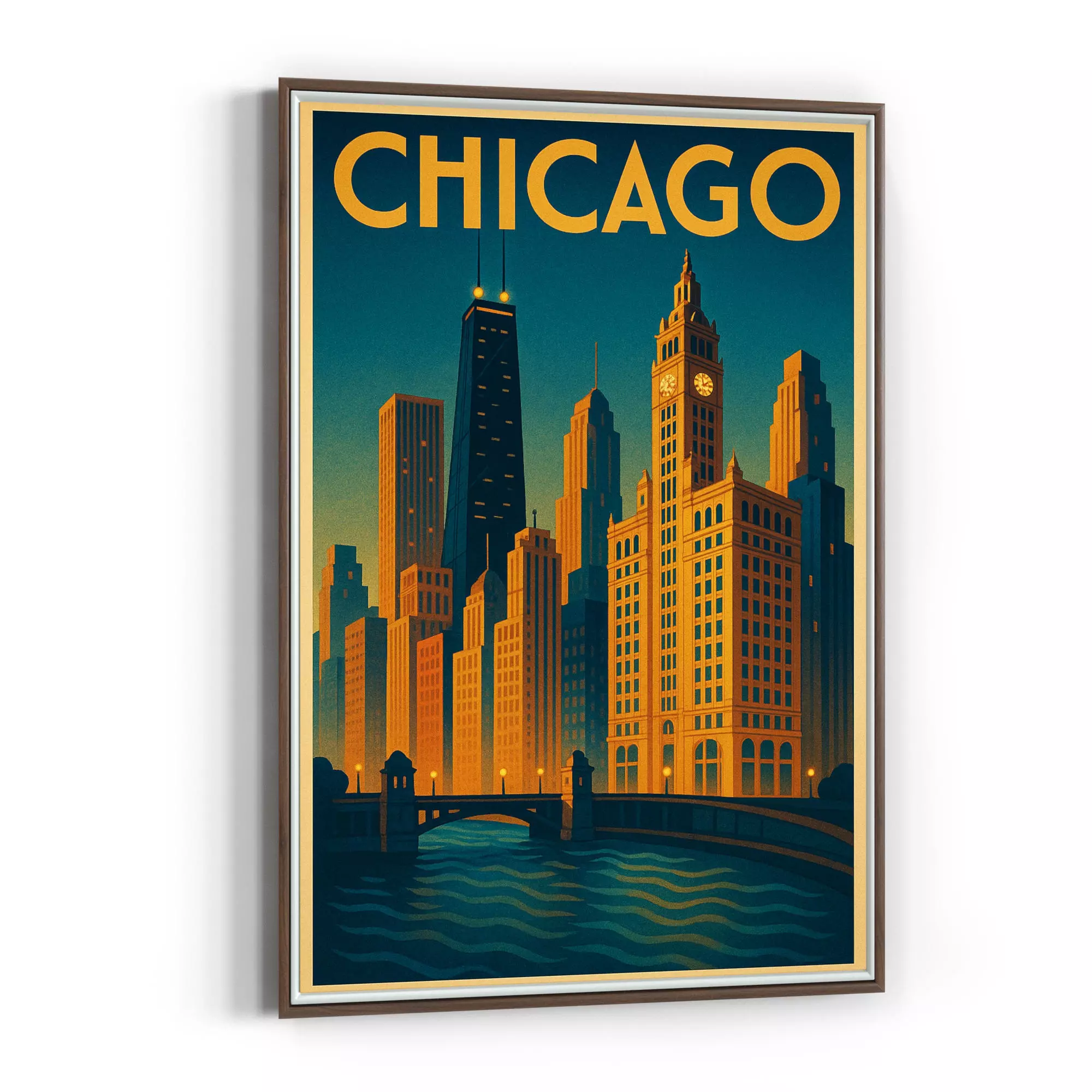 Picture with frame N-010 3D model_5