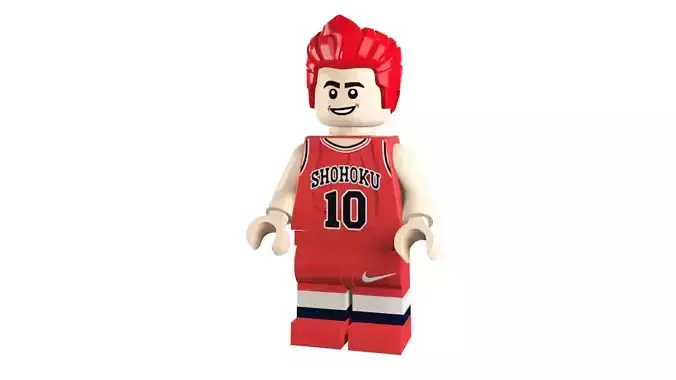 3D print minifigure - Slam Dunk - Hanamichi