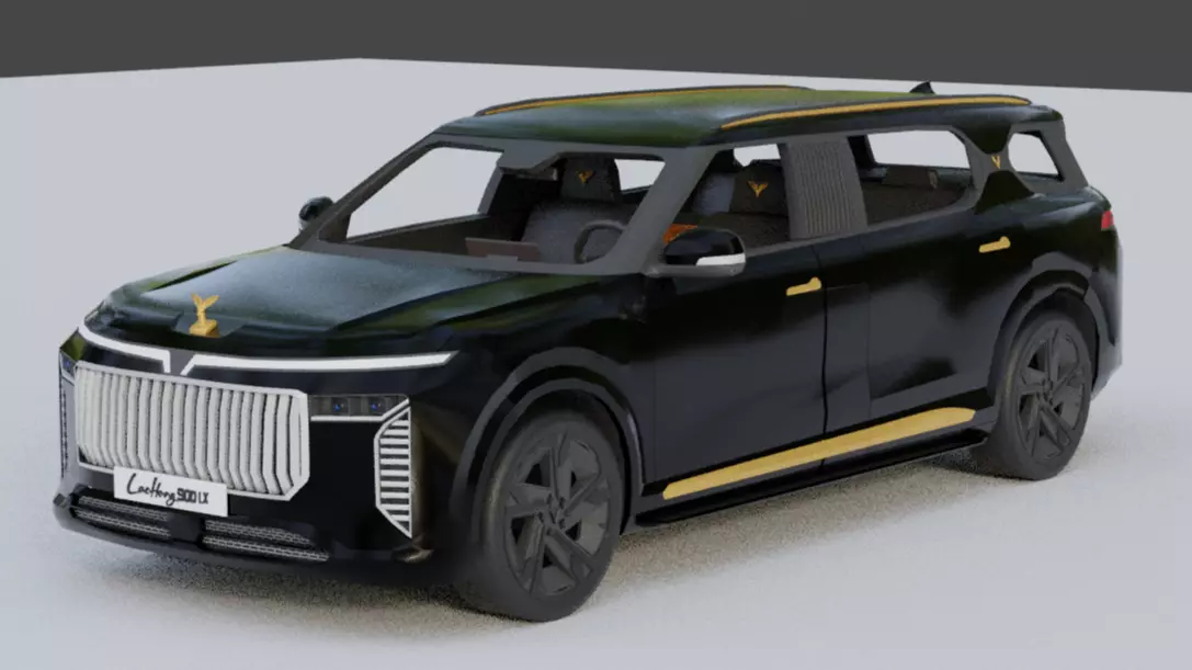 Vinfast Lac Hong 900LX Lachong Game Ready Low-poly 3D model_0