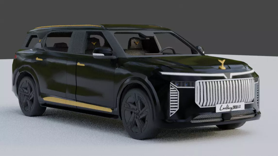 Vinfast Lac Hong 900LX Lachong Game Ready Low-poly 3D model_1