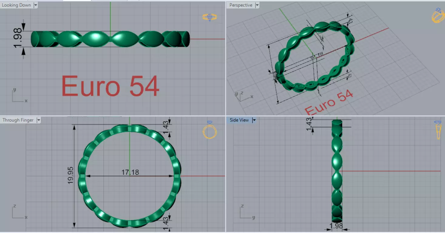 The Volume and Grandeur Gold Ring Collection _25